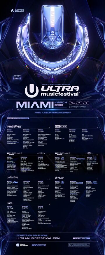 2023-03-25 - Marshmello @ Main Stage, Ultra Music Festival