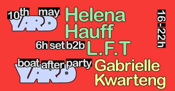 2025-05-10 - Helena Hauff b2b L.F.T @ Yard, Trädgården, Stockholm