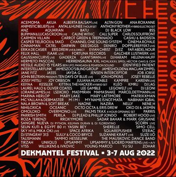 2022-08-05 - Deniro @ Dekmantel Festival, Amsterdam