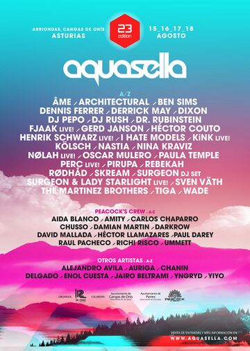 2019-08-16 - Ben Sims @ Aquasella Festival, Spain